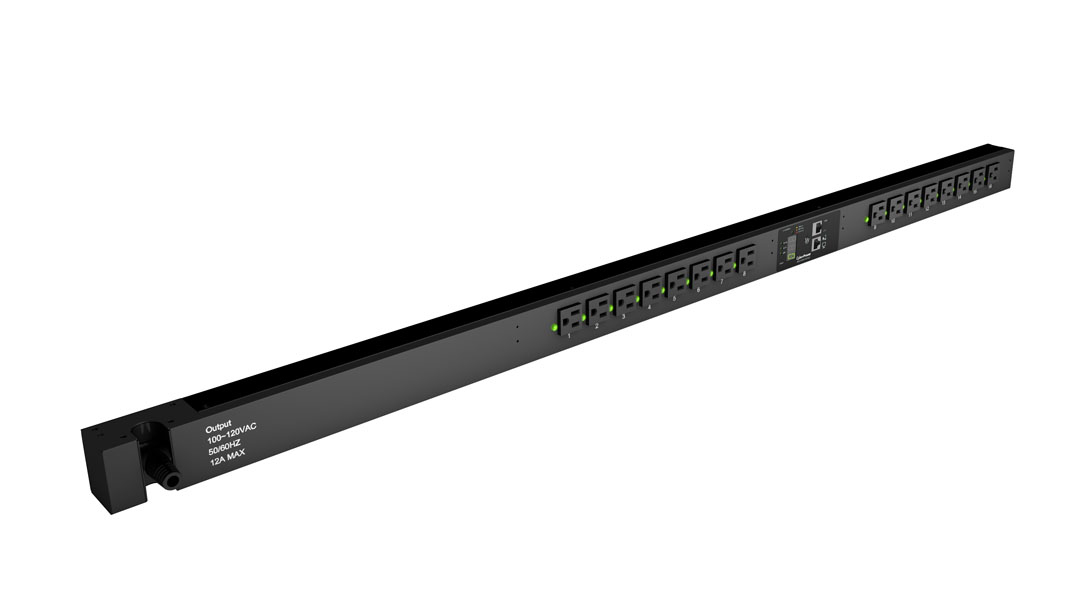 CyberPower PDU15SWV16FNET power distribution unit (PDU) 16 AC outlet(s) 0U Black