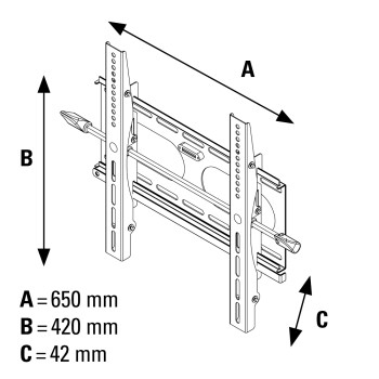 Hama 00118607 TV mount/stand White – image 9