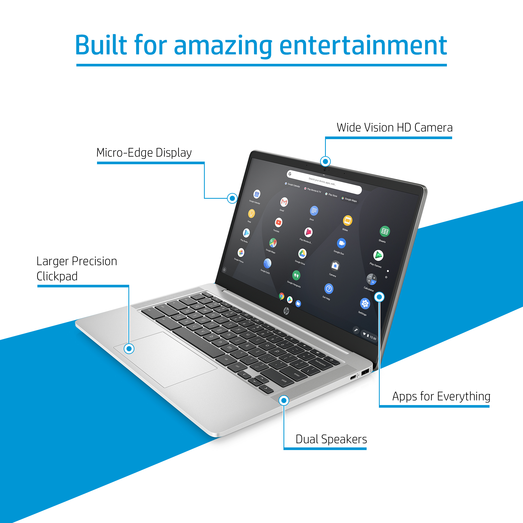 HP 14a-nd0001na AMD 3000 3015Ce Chromebook – image 8