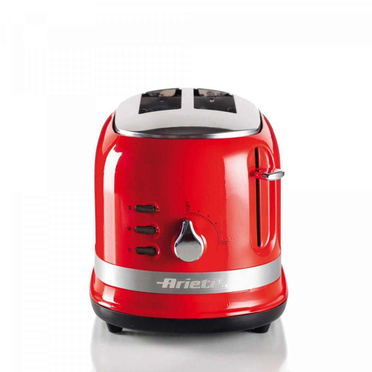 Ariete 149 Toaster for 2 slices of bread - Automatic Ejection - Defrost - 6 Degrees of Browning - 800 Watt - Modern Line - Red – image 3