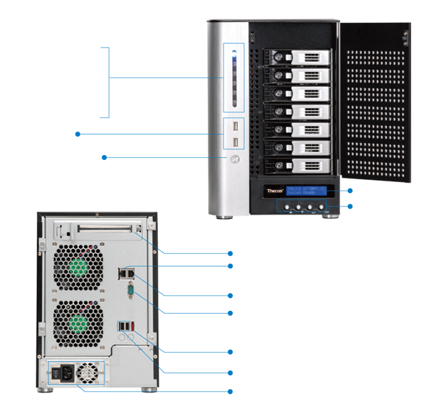 Origin Storage Thecus 7 Bay NAS Enclosure – image 5