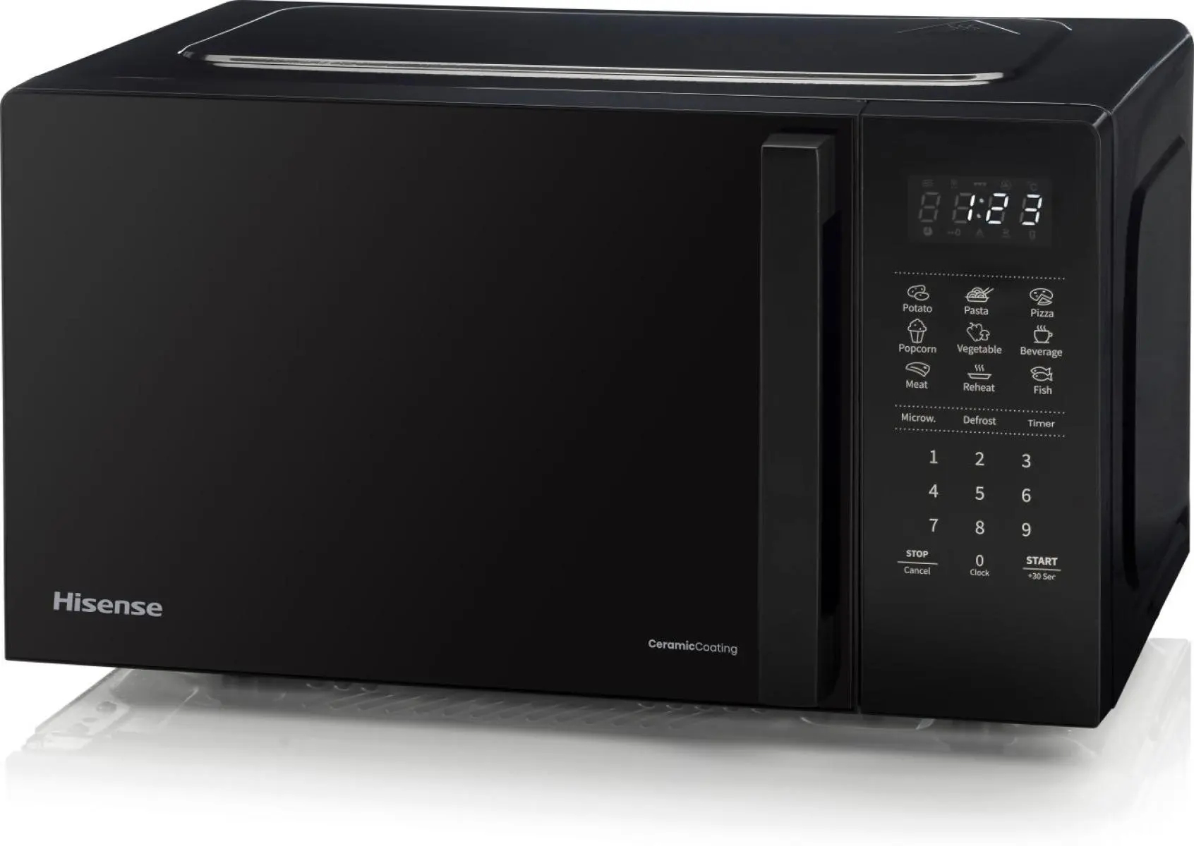 Hisense H20MOBS4H Black Solo microwave Countertop – image 2