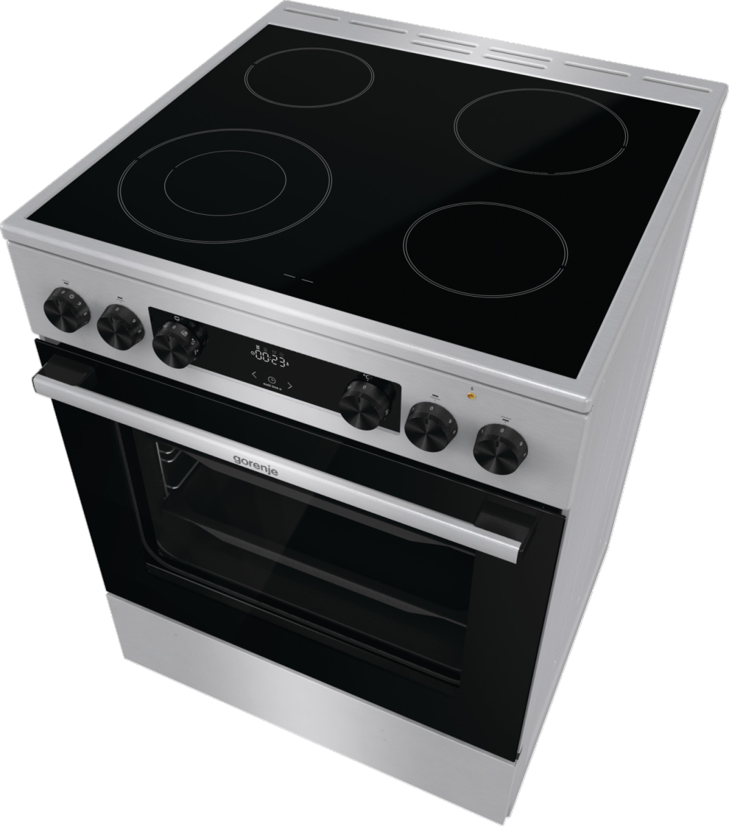 Gorenje GECS6C70XC cooker Freestanding cooker Electric Coil hob Stainless steel – image 7