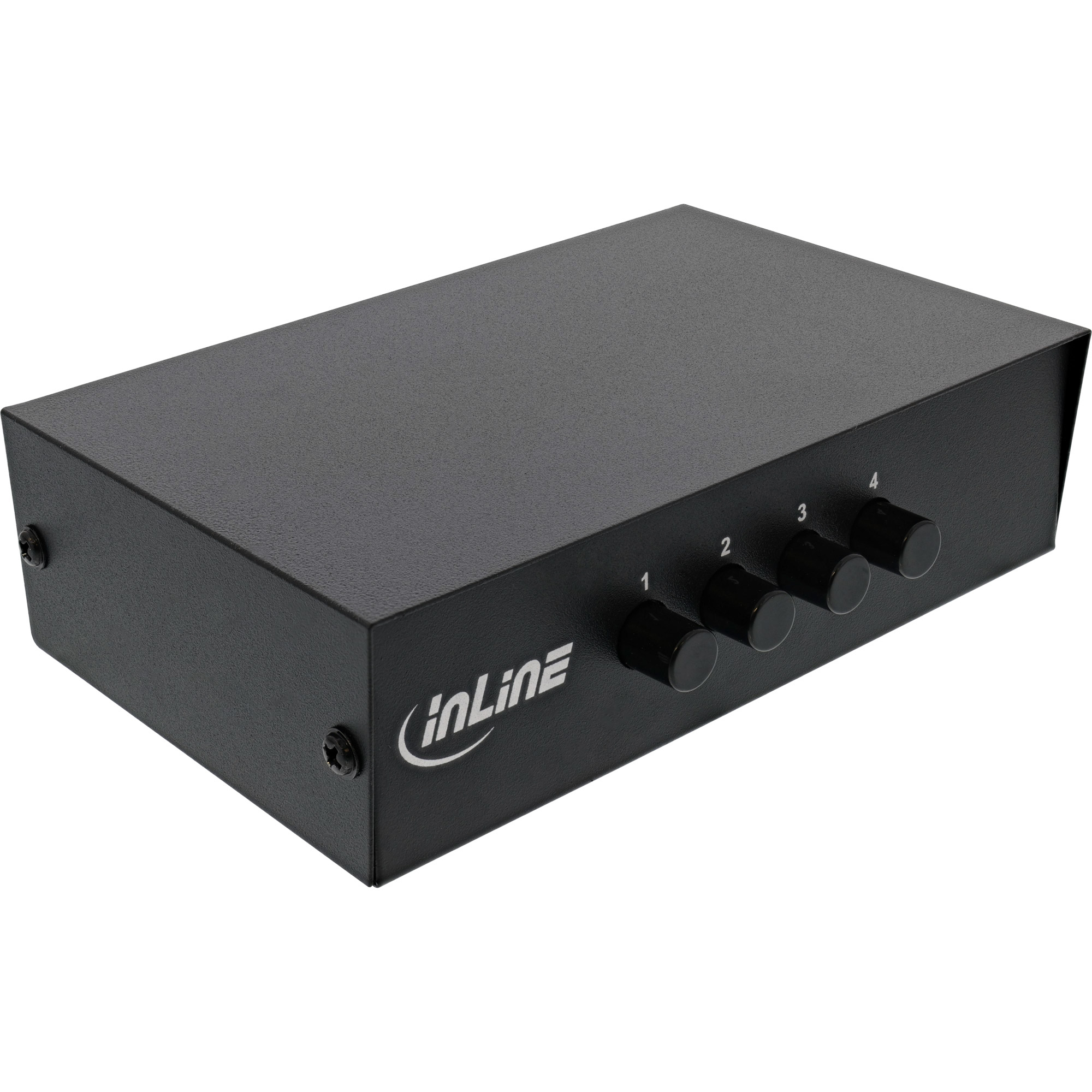 InLine AV Switch manual 4-port, 3x RCA IN/OUT
