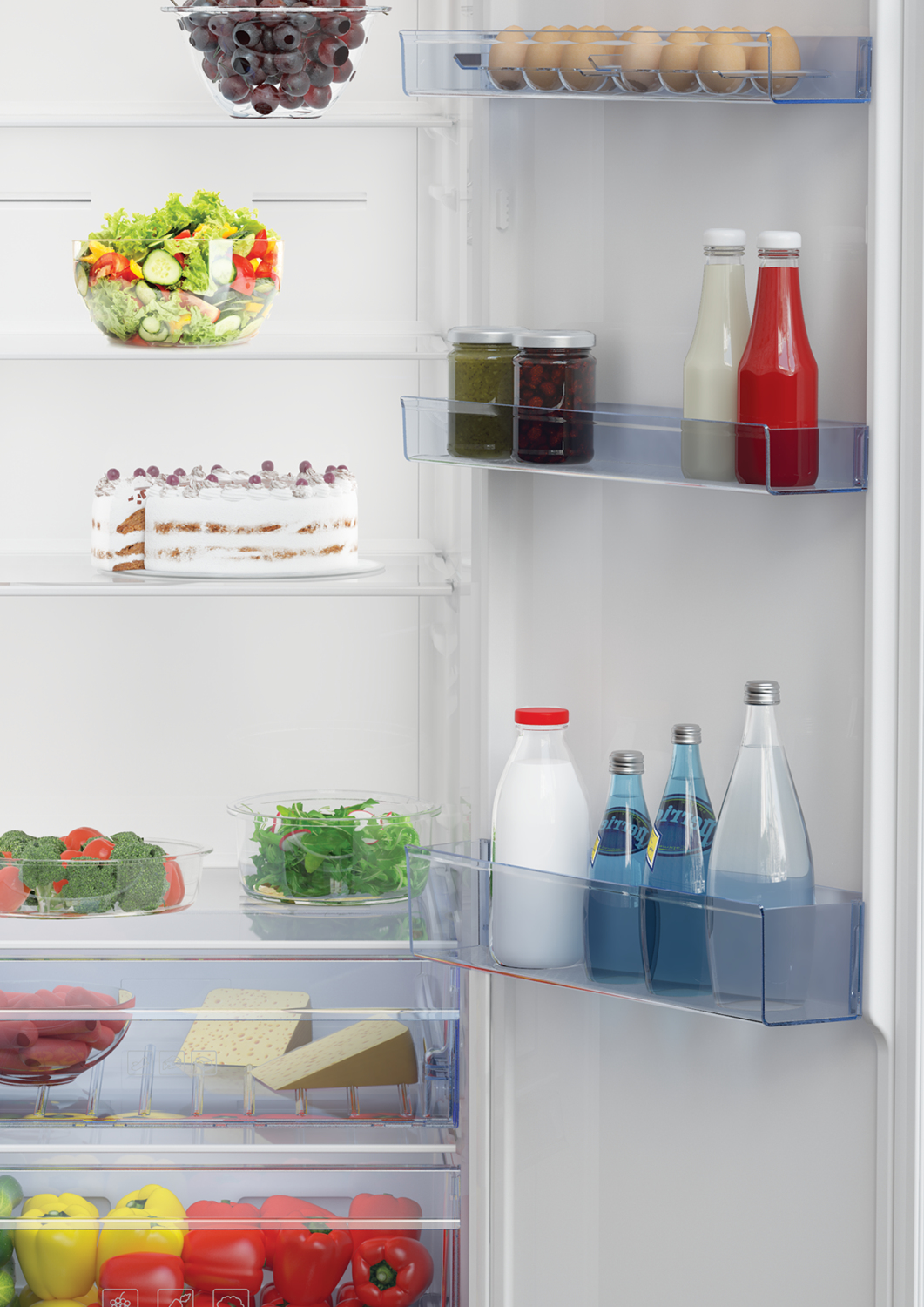 Beko RES44NWN fridge Freestanding – image 4