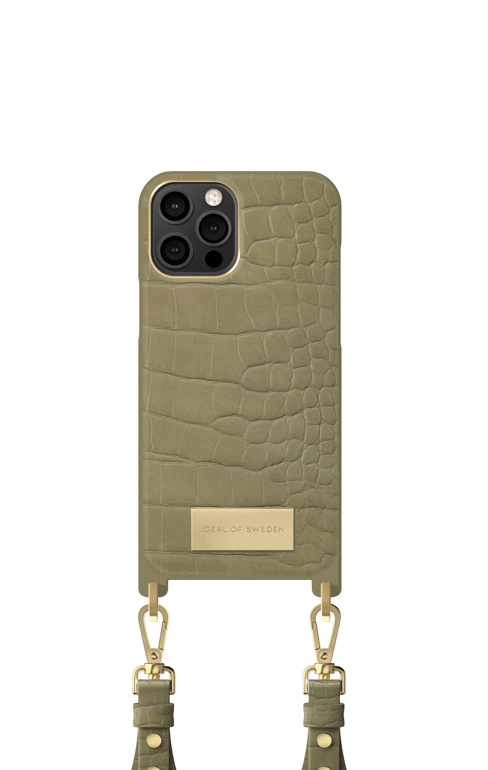 iDeal of Sweden Atelier Necklace iPhone 12 PRO MAX Sage Croco – image 4