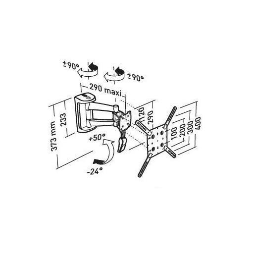 Nilox AMER002560 TV mount/stand – image 3