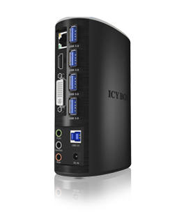 ICY BOX IB-DK2651AC Wired Black – image 2