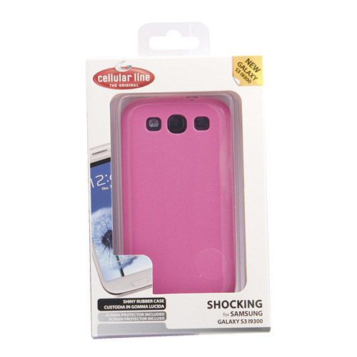 Cellularline SHCKGALAXYS3P mobile phone case Cover Pink