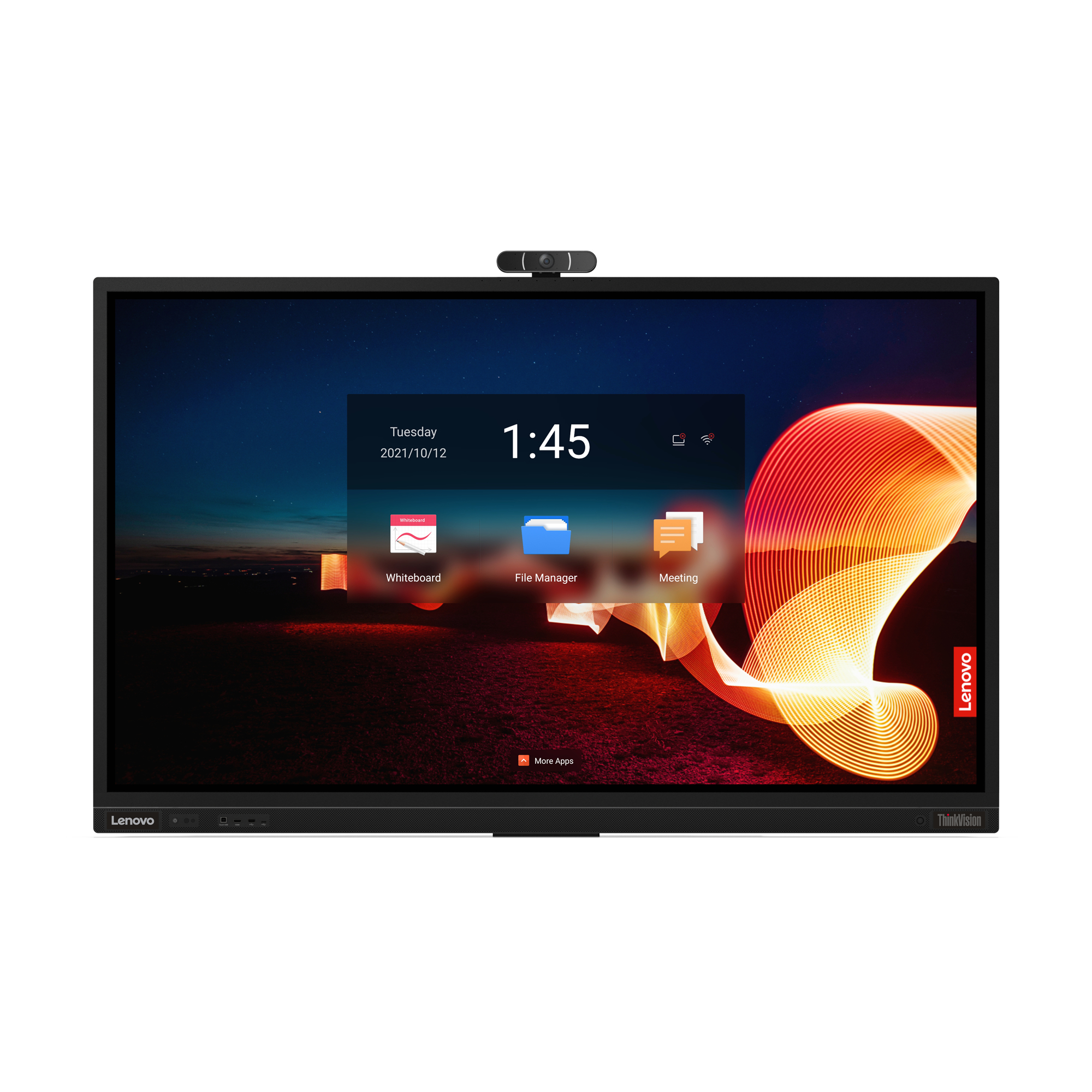 Lenovo ThinkVision T75 LED display 190,5 cm (75") 3840 x 2160 Pixel 4K Ultra HD Touch screen Nero