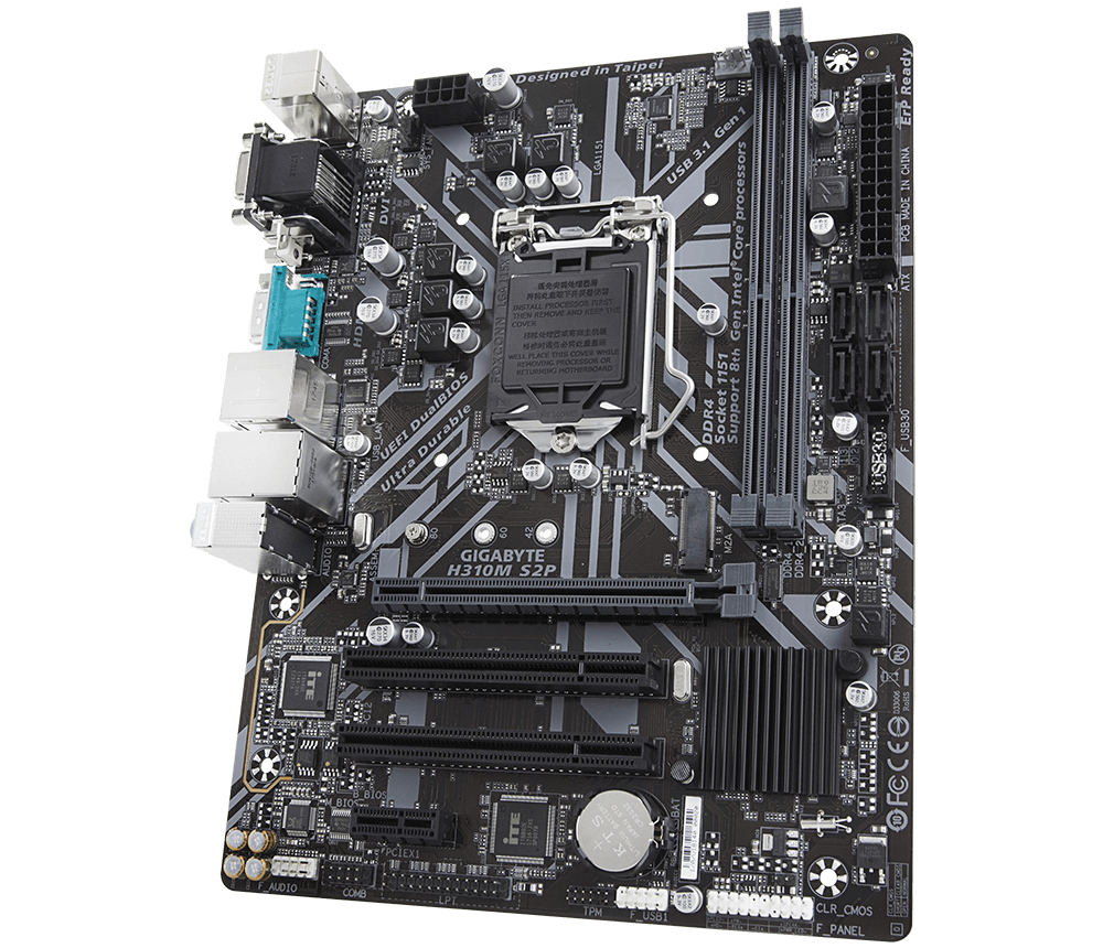 GIGABYTE H310M S2P (rev. 1.0) – image 4