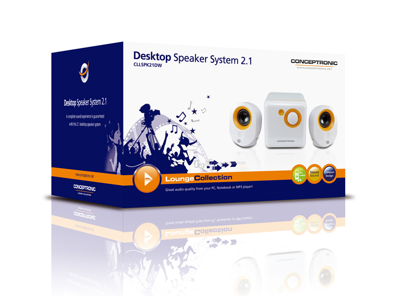 Conceptronic Desktop Speaker System 2.1 – image 3