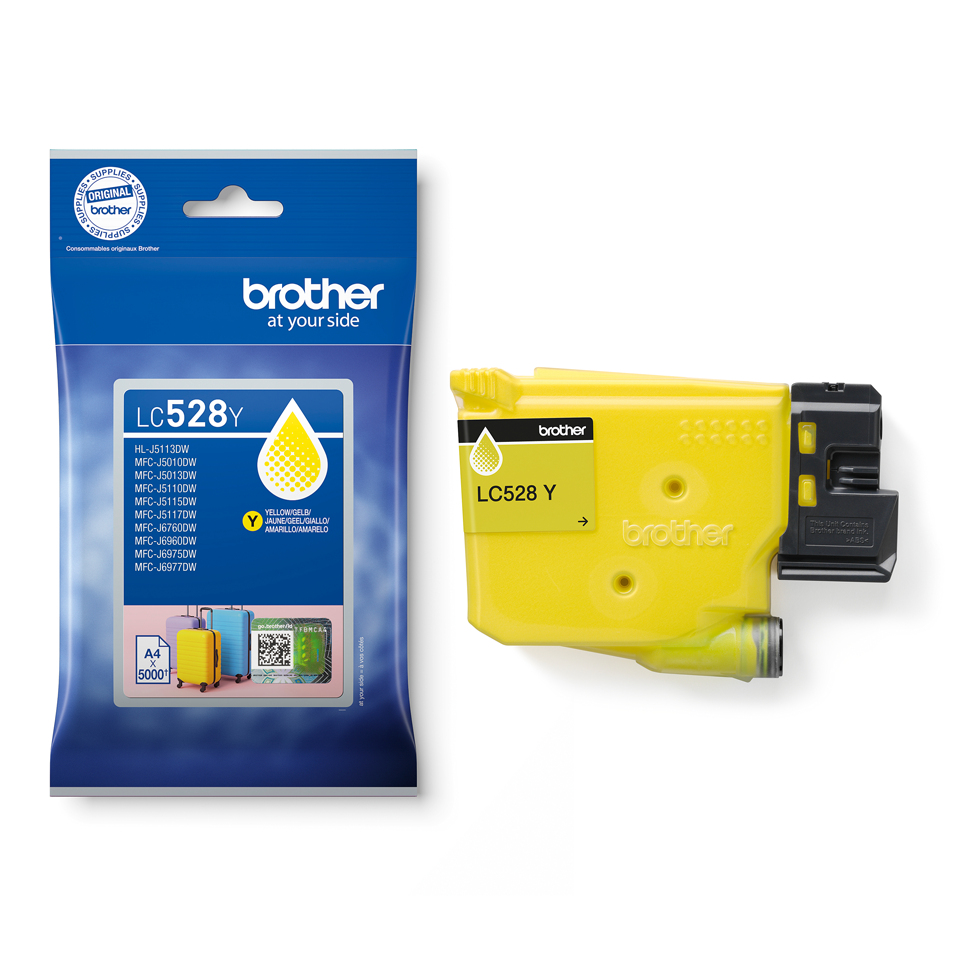 Brother LC528Y ink cartridge 1 pc(s) Original Yellow – image 4