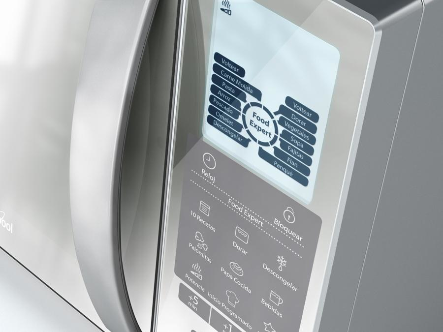 Whirlpool WM2411D microwave Silver – image 3