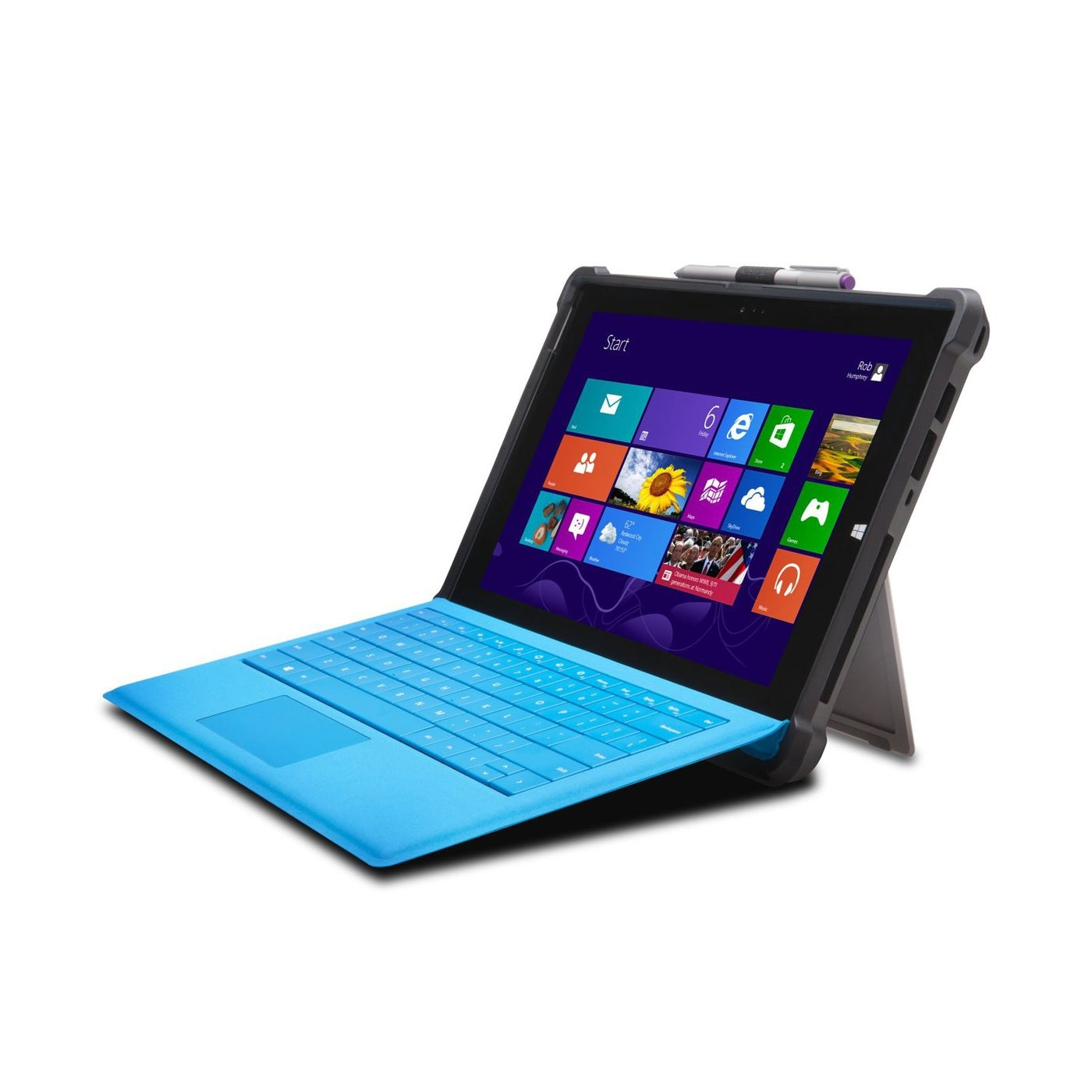 Kensington BlackBelt™ 1st Degree Rugged Case for Surface Pro™ 3 — Black