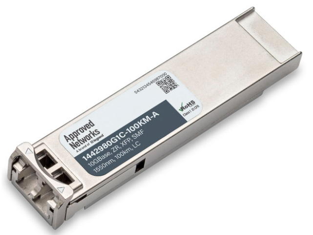 Legrand 1442980G1C-100KM-A network transceiver module Fiber optic 10000 Mbit/s XFP 1550 nm