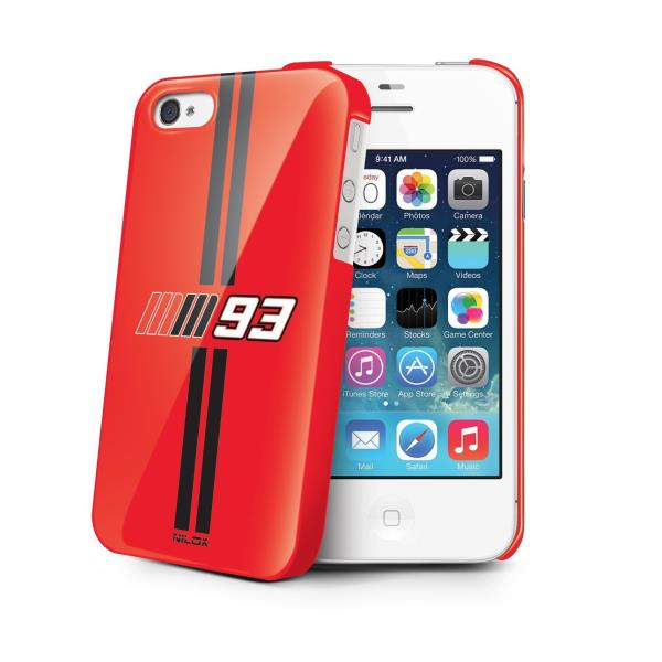 Nilox NXMM93CI4R mobile phone case Cover Red – image 1