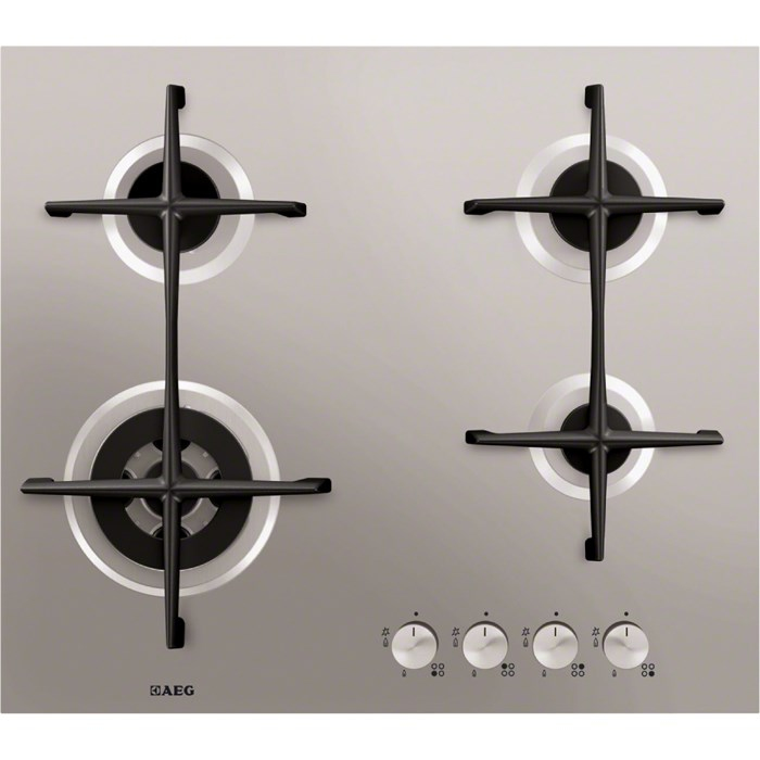 Electrolux HG654421UM Stainless steel Built-in Gas 4 zone(s)