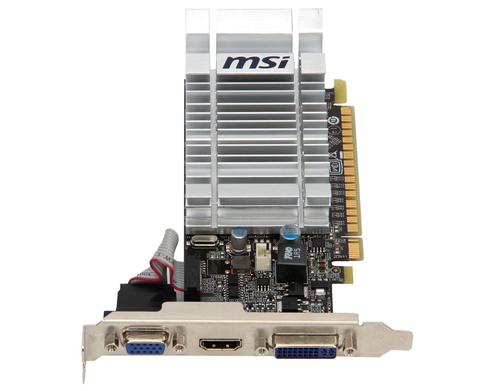 MSI N8400GS-MD1GD3H/LP graphics card NVIDIA GeForce 8400 GS – image 5