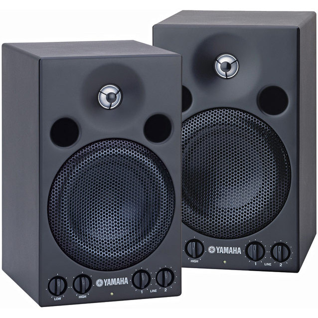 Yamaha MSP3 loudspeaker 2-way Black Wired – image 1