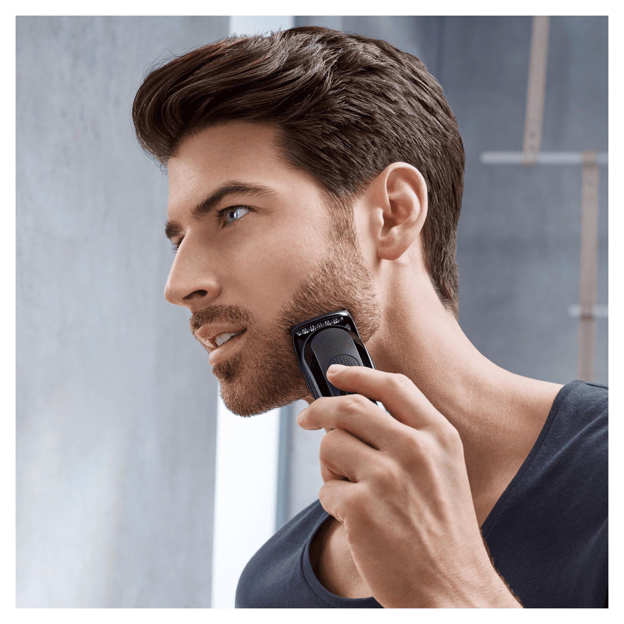 Braun Multigroomer Styling Kit SK3000, Black with Gillette Fusion ProGlide Razor – image 4