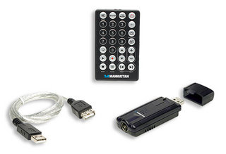 Manhattan 176668 computer TV tuner Analog USB – image 3