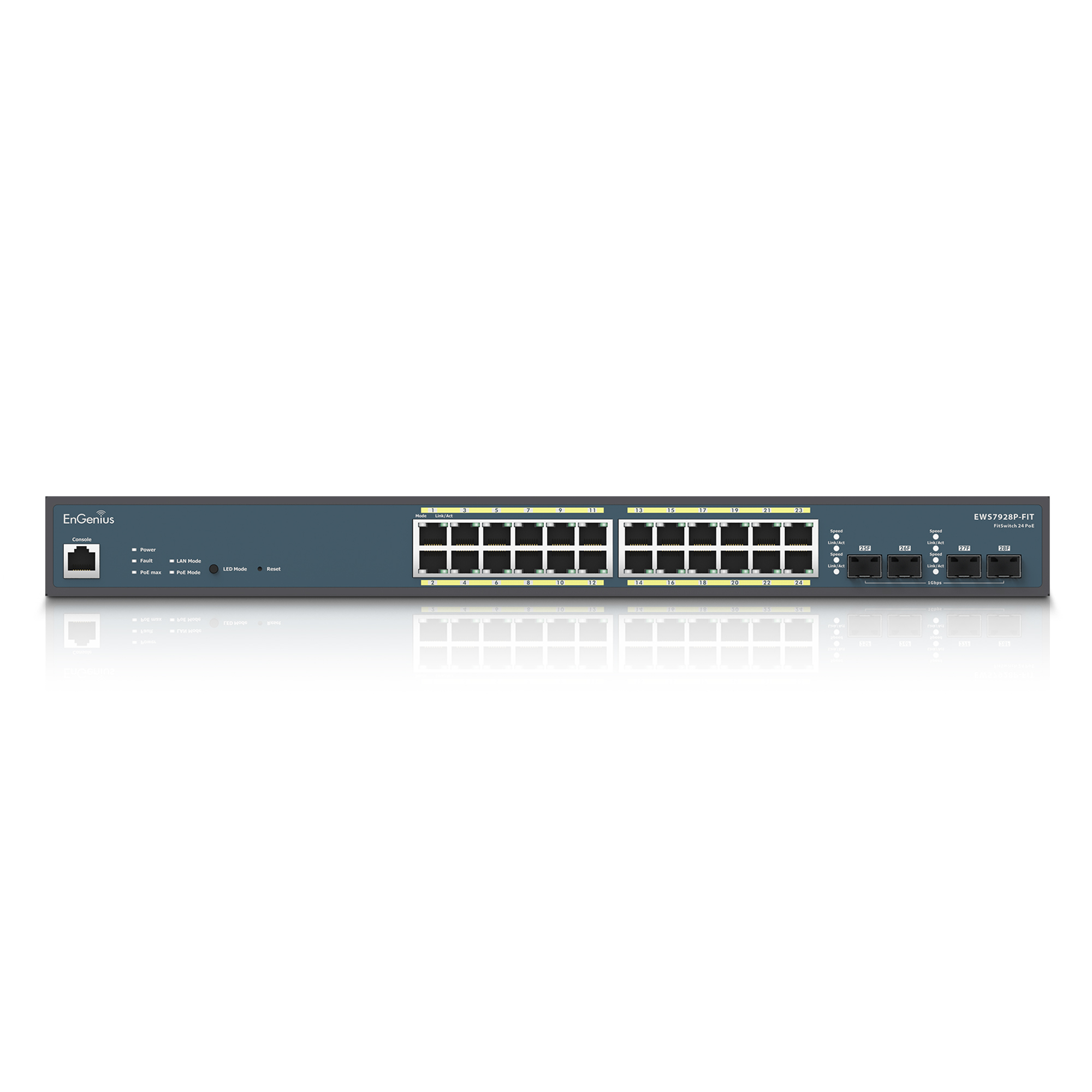 EnGenius Switch 24-port GbE PoE.af/at(+) – image 2