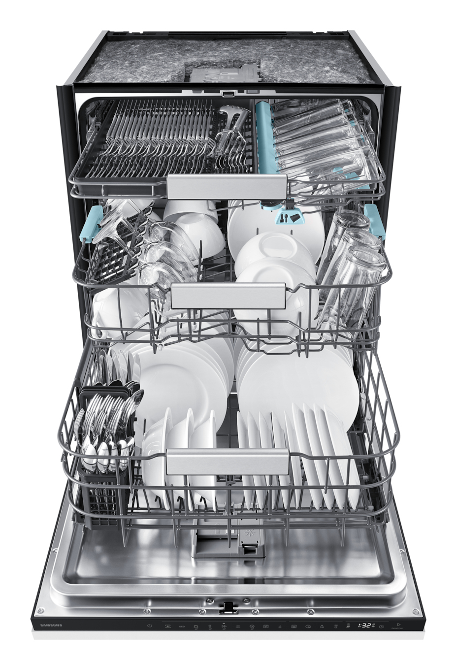 Samsung DW90H79H1B0U1 dishwasher Fully built-in 14 place settings – image 5