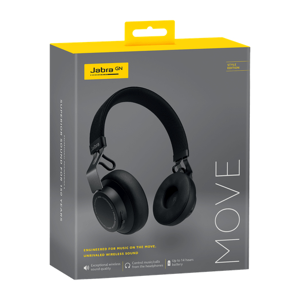 Jabra JAMOVESTYLETB headphones/headset Wireless Head-band Calls/Music Bluetooth Black – image 4