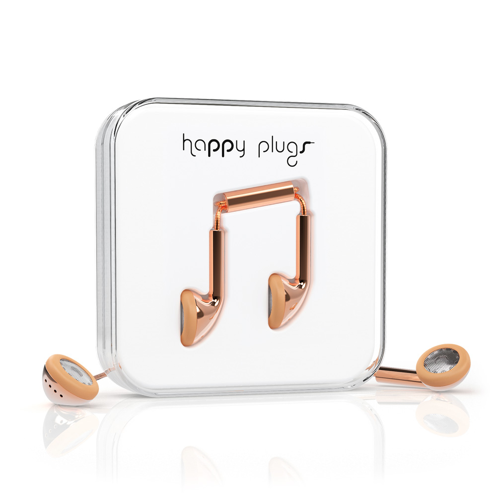 Happy Plugs Earbud Rose Gold – image 3
