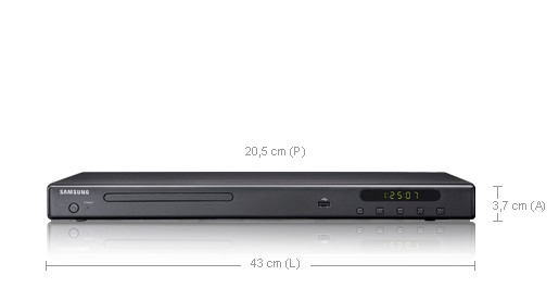 Samsung DVD-P380 DVD/Blu-Ray player DVD player – image 2