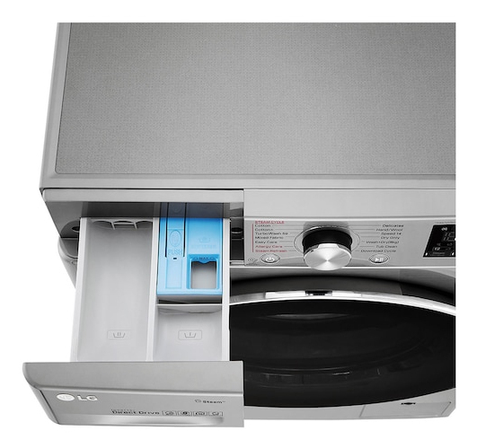 LG WSV1107XMT washer dryer Freestanding Front-load Stainless steel – image 6
