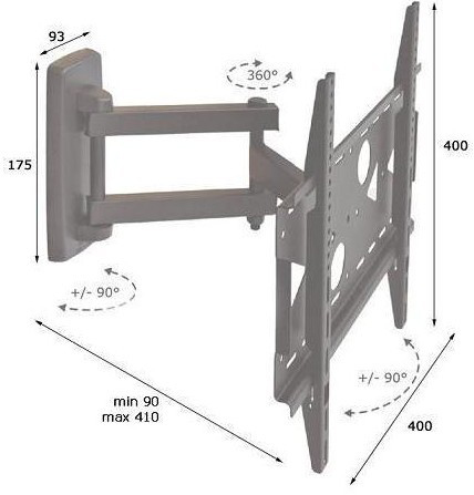 Nilox AMOM06118 TV mount/stand – image 2