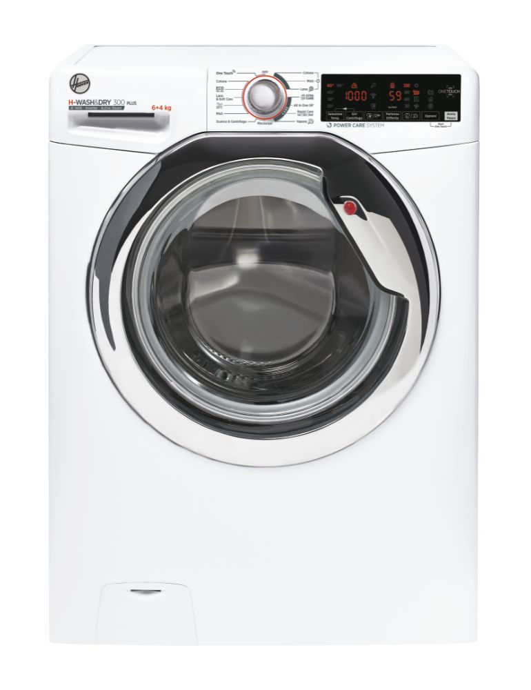 Hoover H-WASH&DRY 300 PLUS H3DS4464TAMCE-11 washer dryer Freestanding Front-load White
