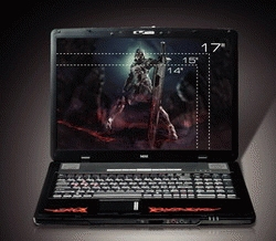 MSI MegaBook GX700, 17", 250GB – image 3