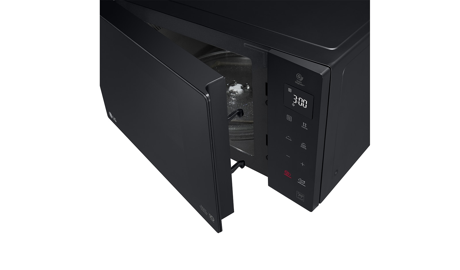 LG MS2535GDS microwave Black Solo microwave Countertop – image 7