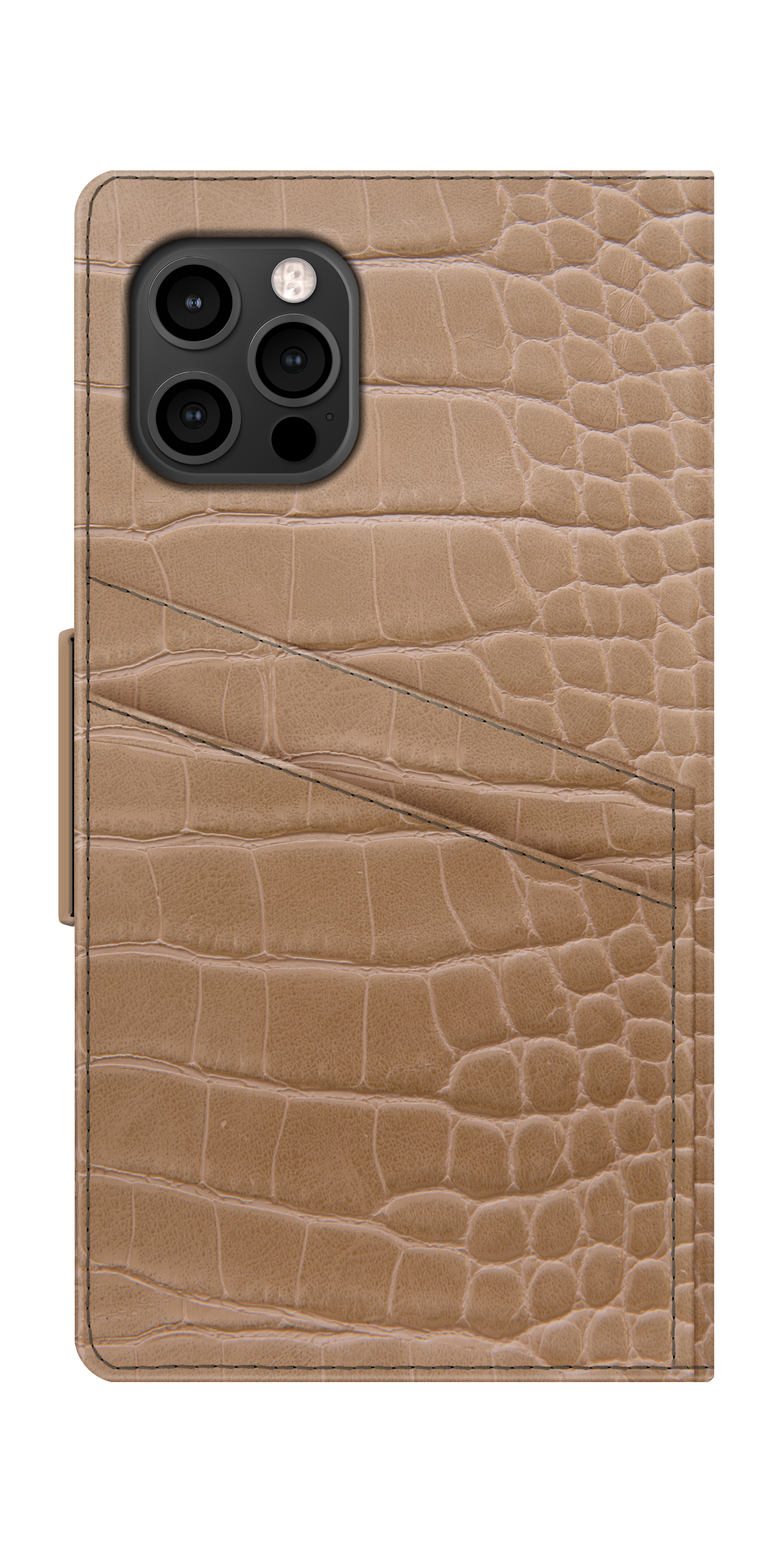 iDeal of Sweden Atelier Wallet iPhone 12/12P Camel Croco – image 3