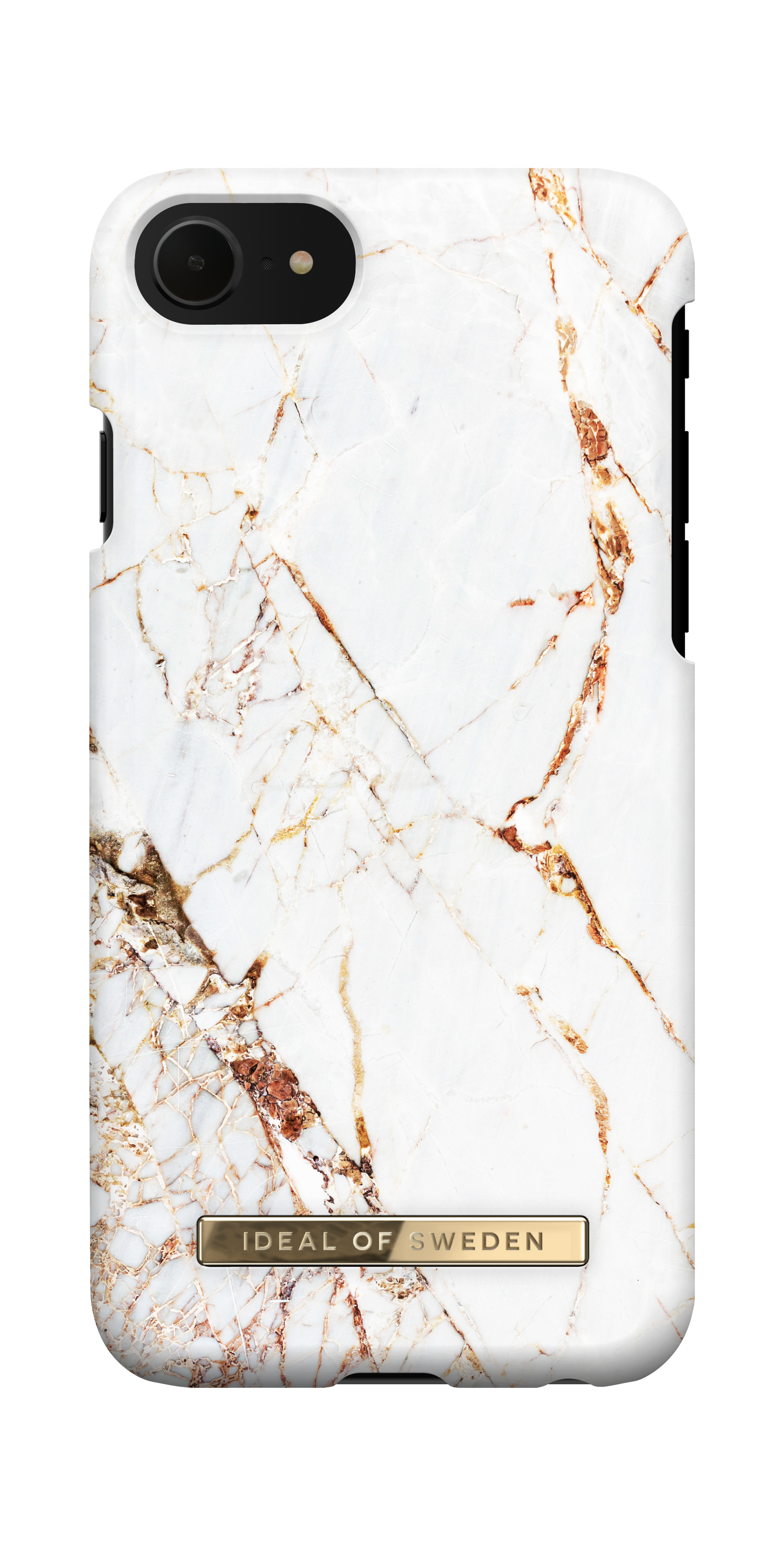 iDeal of Sweden Printed Case iPhone 8 / 7 / 6 / 6S / SE Carrara Gold – image 1