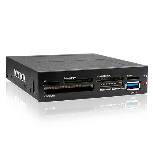 ICY BOX IB-865 card reader USB 3.2 Gen 1 (3.1 Gen 1) Internal Black – image 4