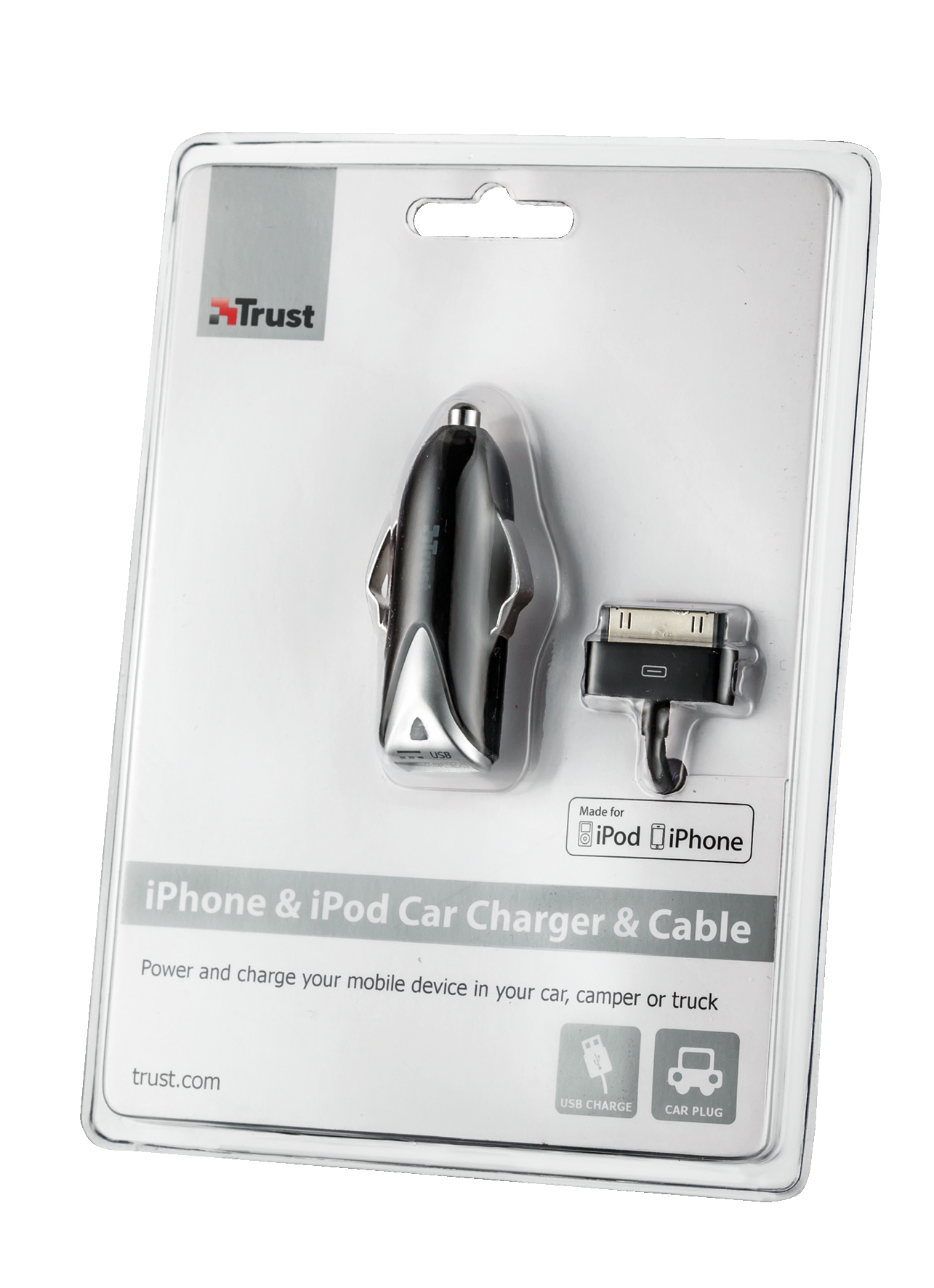 Trust iPhone & iPod Car Charger & Cable – image 3
