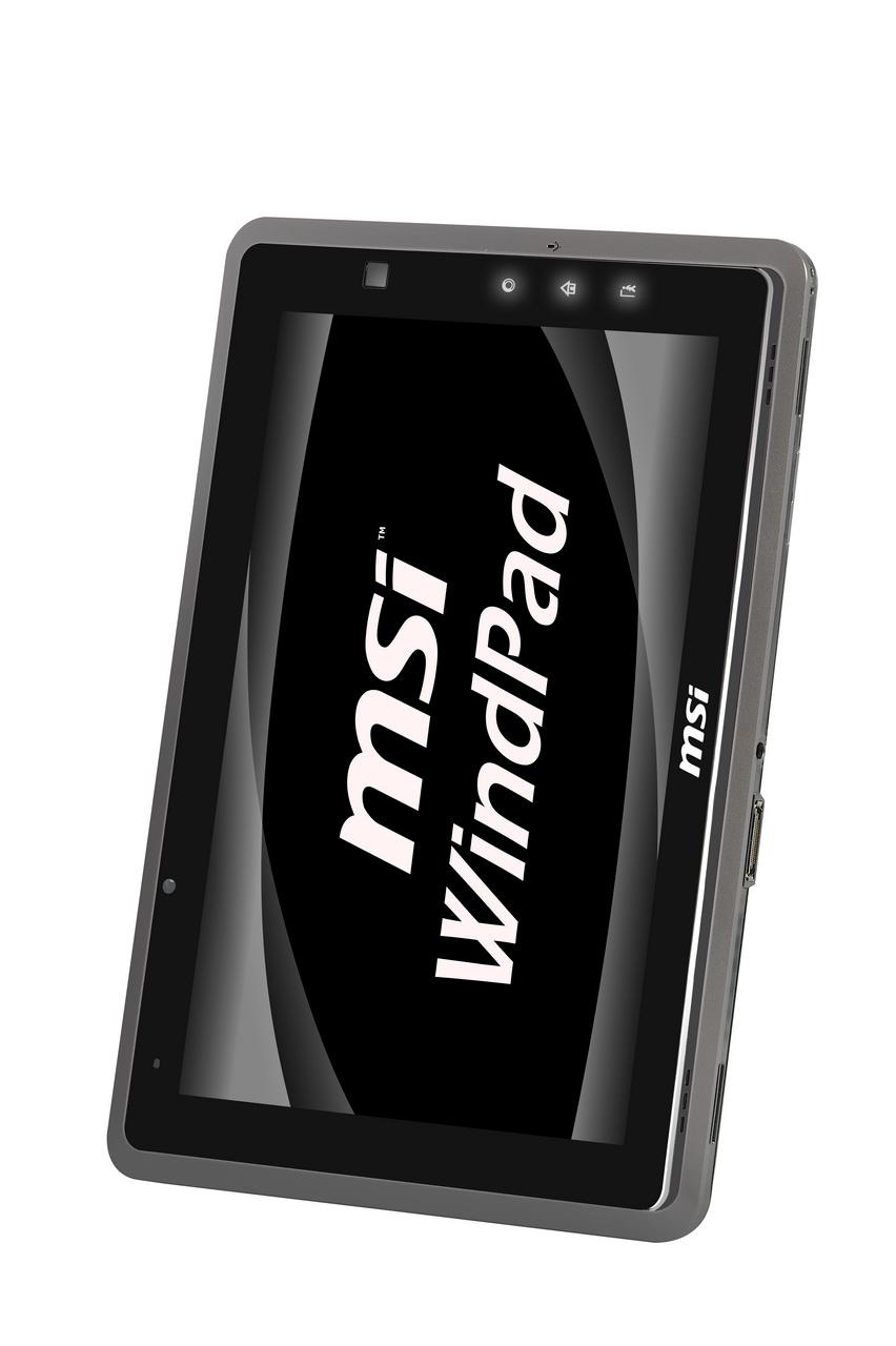 MSI WindPad 110W-232U 3G AMD Z 25.6 cm (10.1") 2 GB Wi-Fi 4 (802.11n) Windows 7 Black, Grey – image 4