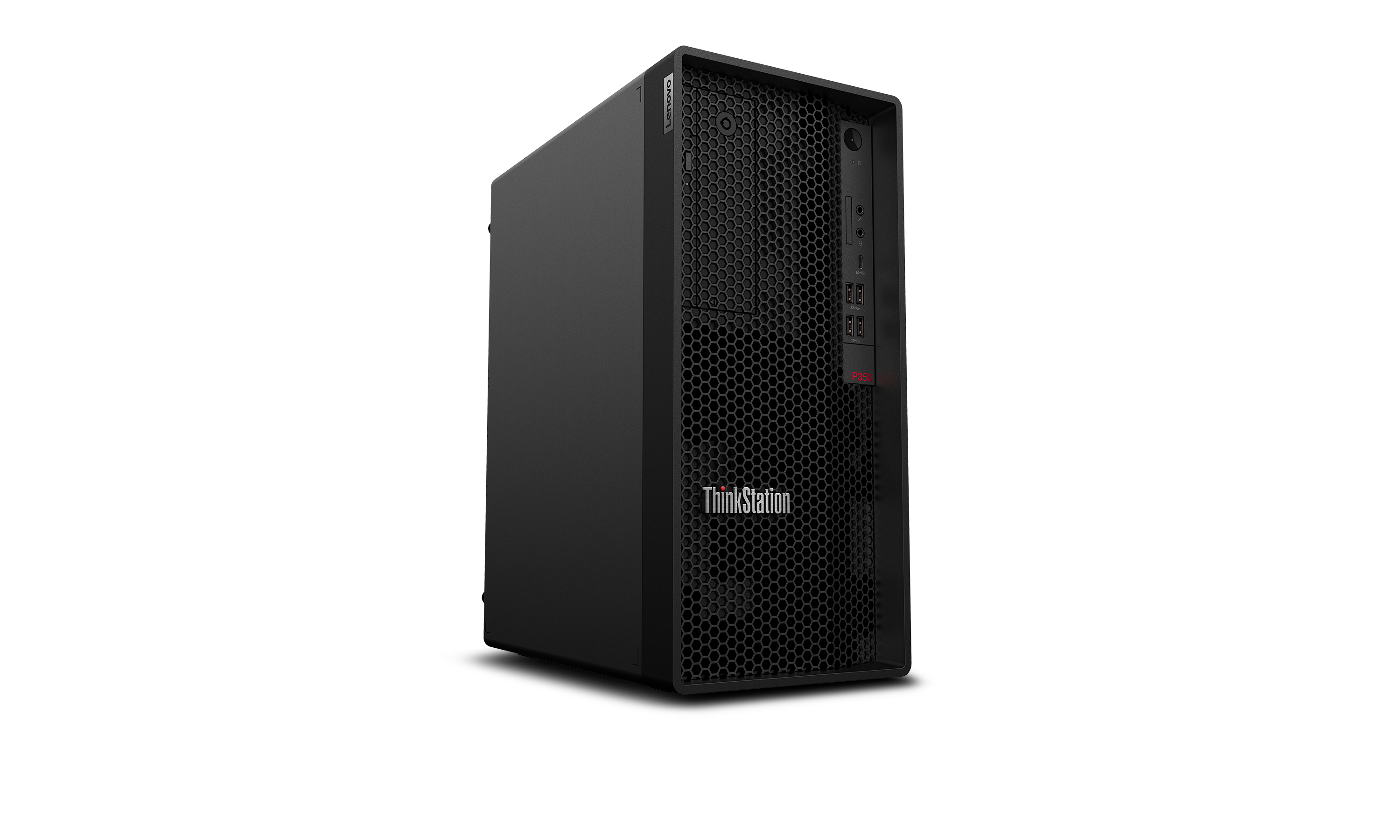 Lenovo ThinkStation P350 Intel® Core™ i7 i7-11700K 16 GB DDR4-SDRAM 512 GB SSD Windows 10 Pro Tower Workstation Black image 2