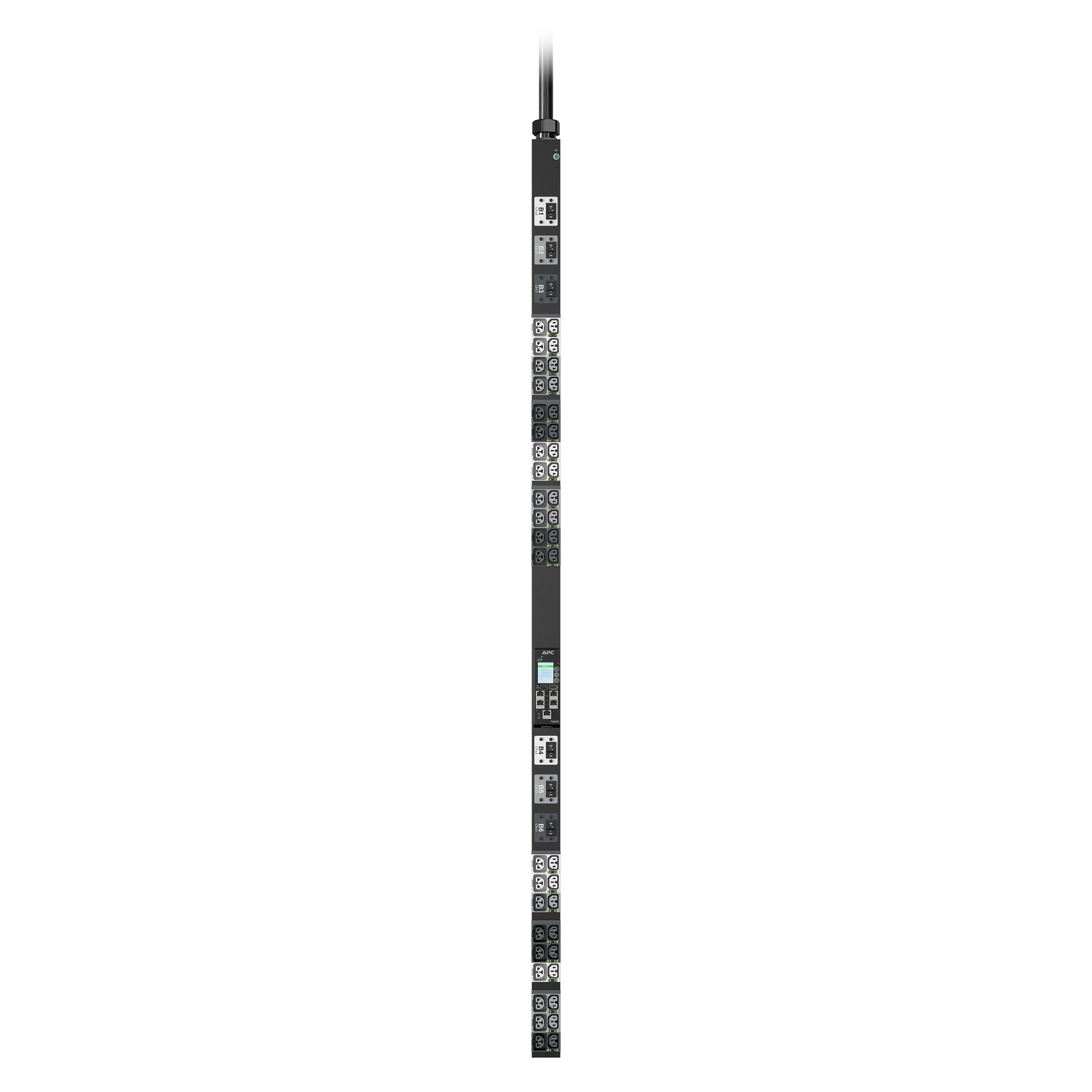 APC APDU11452MO power distribution unit (PDU) 42 AC outlet(s) 0U Black – image 2