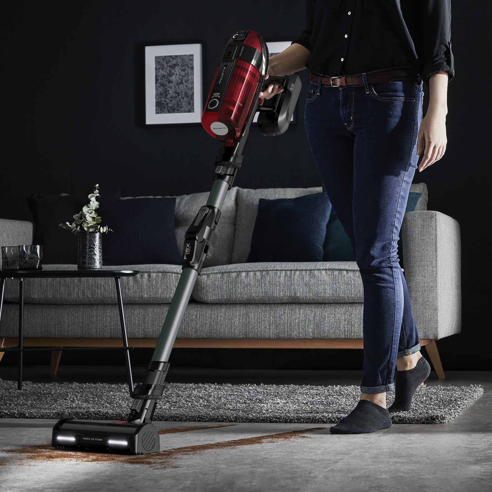 Rowenta RH98A8 2-in-1 stick vacuum Battery Dry Bagless – image 3