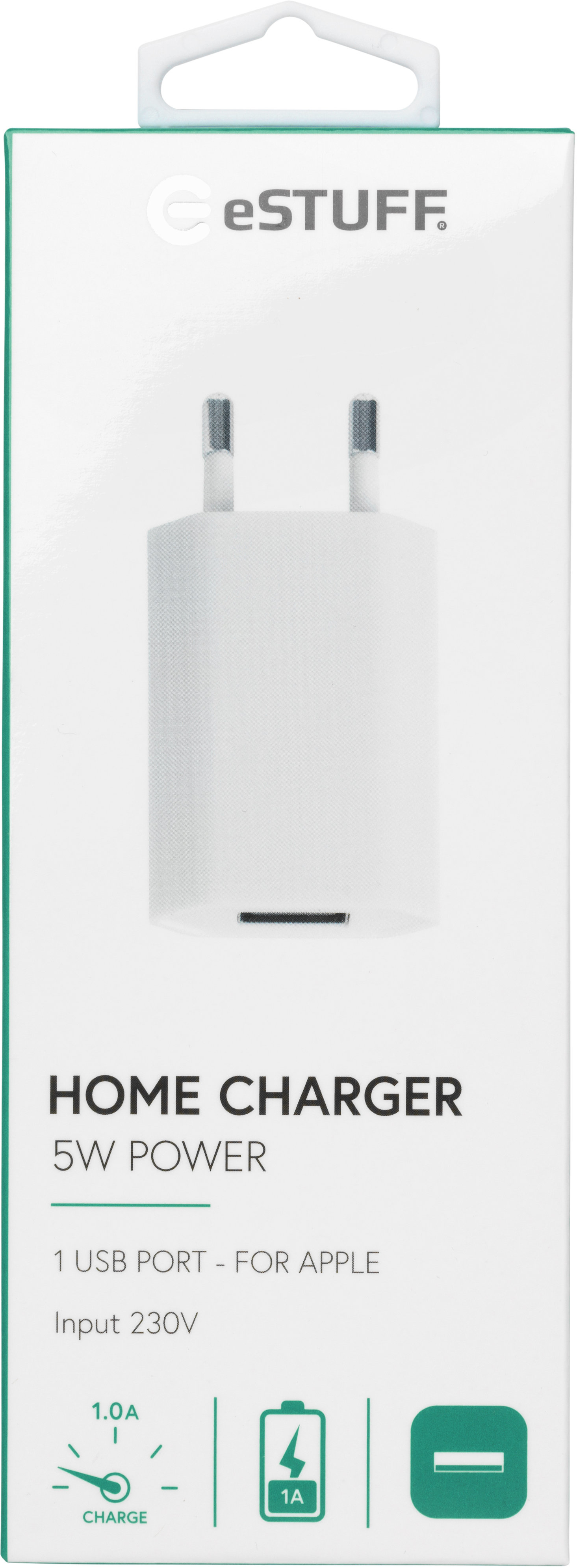 eSTUFF ES635000 mobile device charger Mobile phone White AC Indoor – image 4