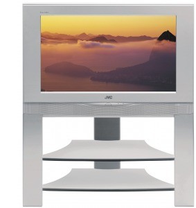 JVC 32" Natural Flat 100Hz DigiPure Pro TV, Silver
