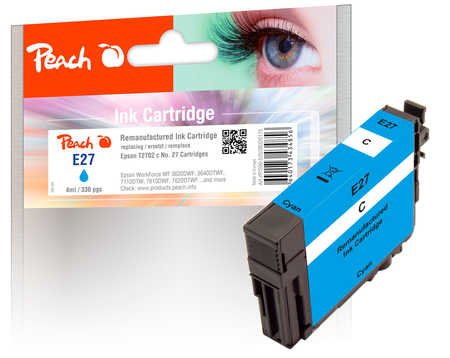 Peach 0F320175 ink cartridge 1 pc(s) Compatible Standard Yield Cyan