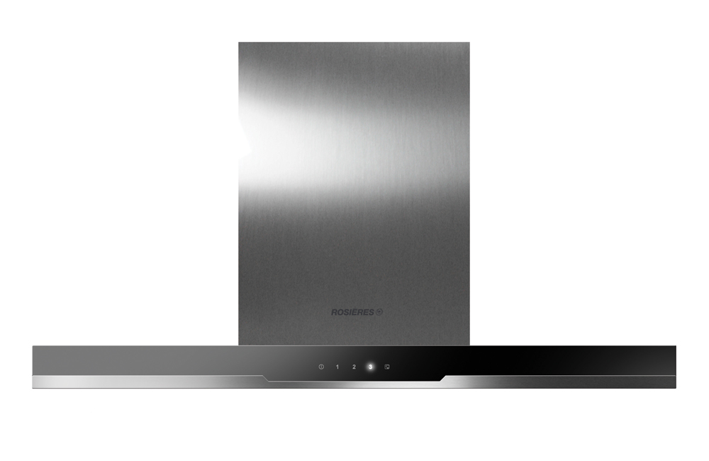 Rosieres RDSV985PN Wall-mounted Black, Stainless steel 800 m³/h