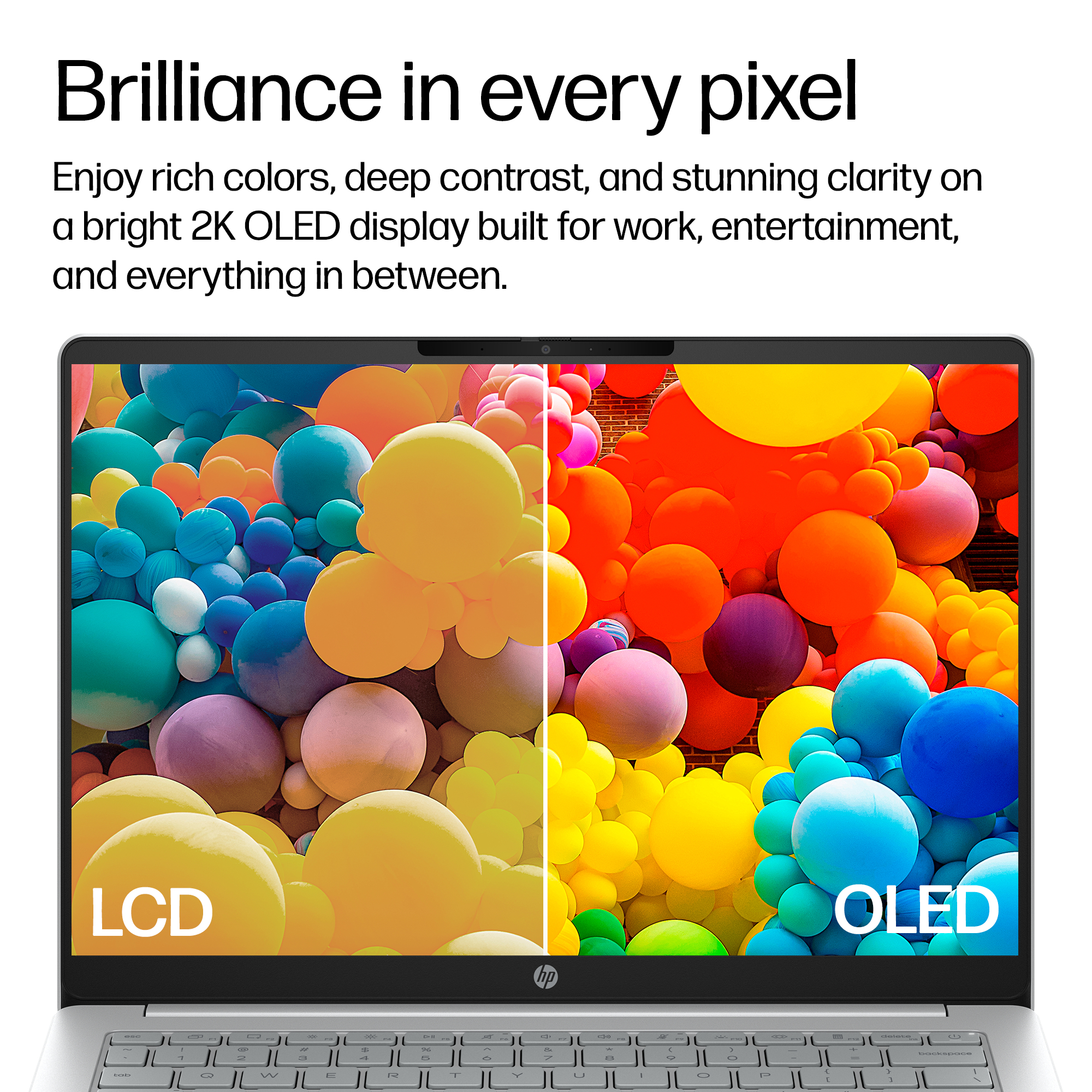 HP OMNIBOOK 3 NGAI 14-HZ0007NAX Copilot+ PC Snapdragon X1-26-100 Laptop 35.6 cm (14″) 2K 8 GB LPDDR5x-SDRAM 512 GB SSD Wi-Fi 6E (802.11ax) Windows 11 Home Silver image 16