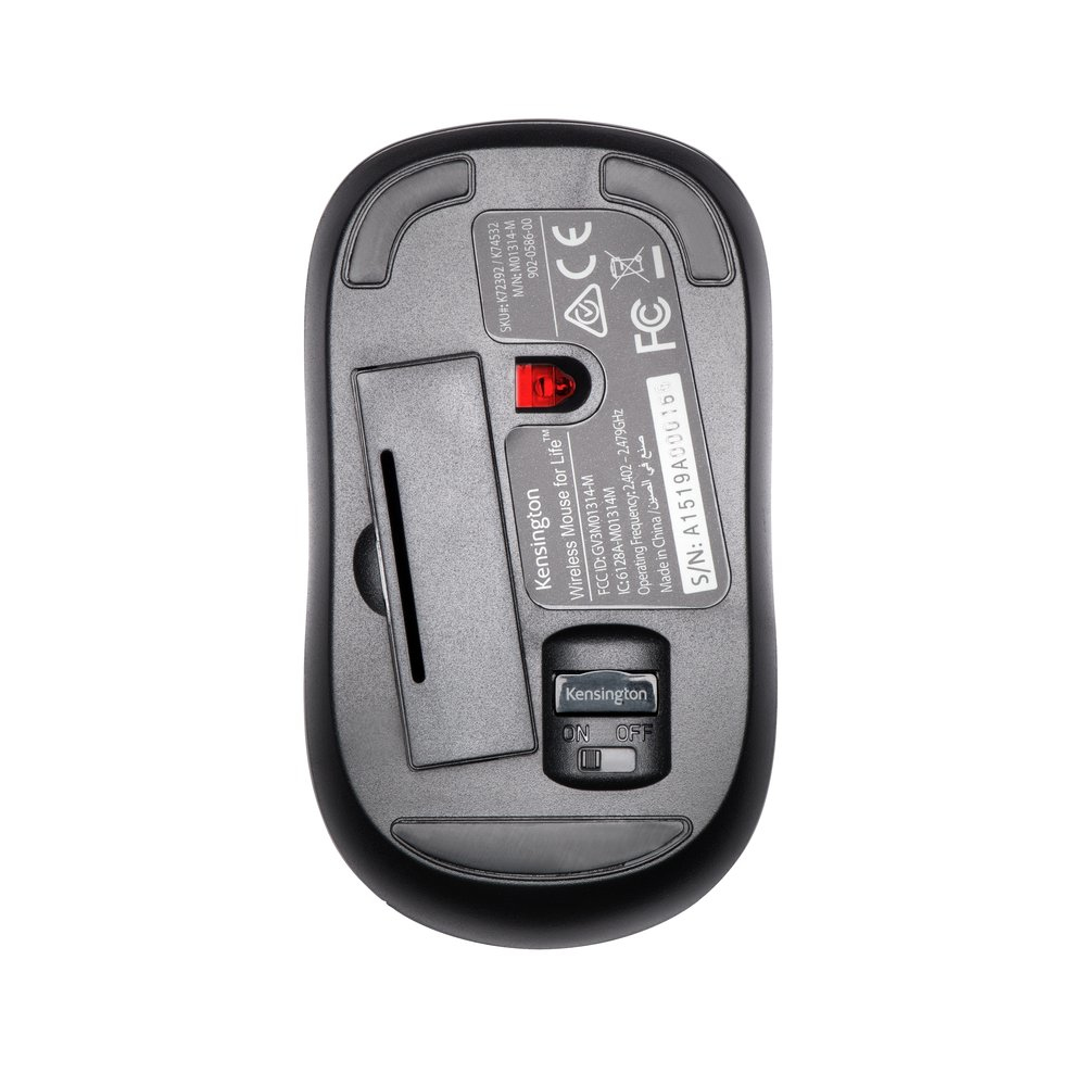 Kensington K74532WWA mouse Travel Ambidextrous RF Wireless 1000 DPI – image 3